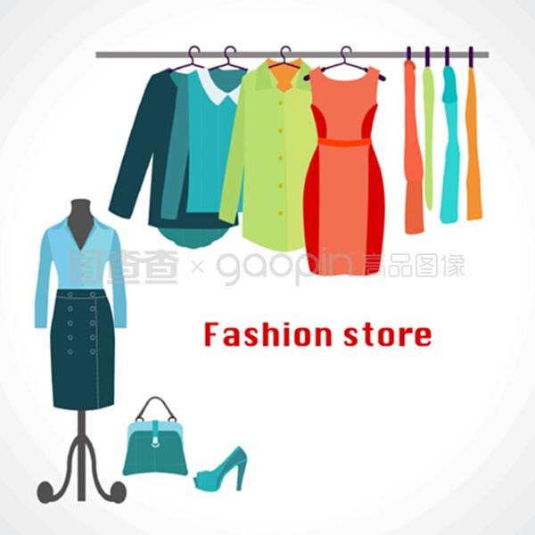 精品服裝店 室內(nèi)設(shè)計與服飾搭配的完美融合